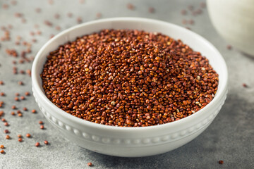 Raw Organic Red Quinoa Seed