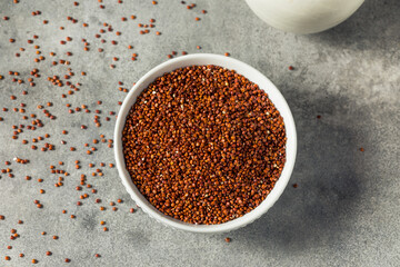 Raw Organic Red Quinoa Seed