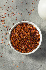 Raw Organic Red Quinoa Seed