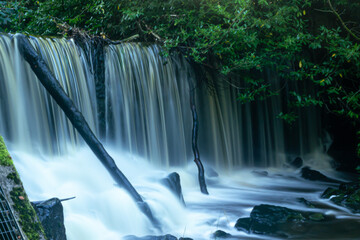 Large Waterfall in Crumlin Glen