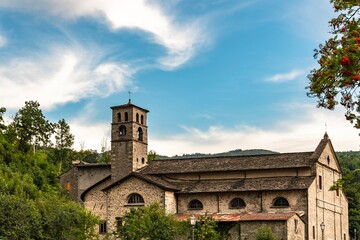 Fototapeta premium Church of San Francesco d'Assisi in Fiumalbo