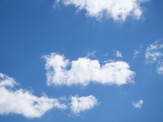Image of the sky, clouds. Natural background