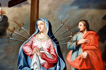 Obraz premium Faith and religion. Catholic church.
