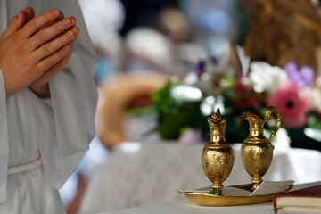 Faith and religion. Catholic church.