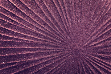 Purple glitter sun rays, lavender abstract lines background bg texture