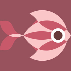 Animal flat icon vector illustration