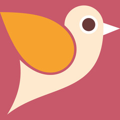 Animal flat icon vector illustration