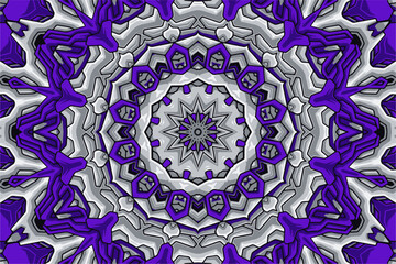 Vector Tribal indian vintage ethnic seamless design. Festive colorful mandala pattern