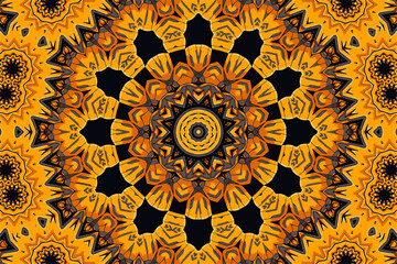 Abstract Tribal vintage ethnic seamless ornamental pattern. Festive colorful background design