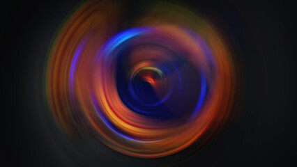 Fractal Circle Lens Flare Colorful Light Effects