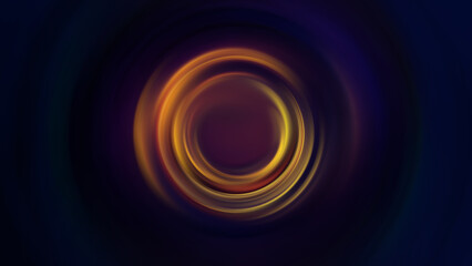 Fractal Circle Colorful Light Effects