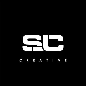SJC Letter Initial Logo Design Template Vector Illustration