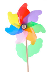 colorful wind mill, png