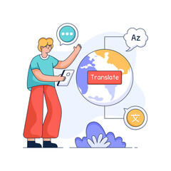 Premium flat illustration of task list 