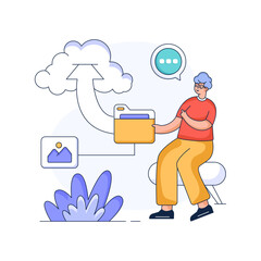 Premium flat illustration of task list 