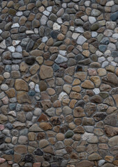 wall made of natural stone