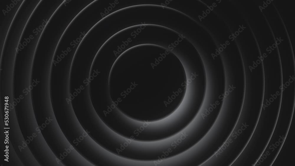 Aufkleber background with circles and rotating shadow. motion. 3d layers with circles and rotating shadow. eff