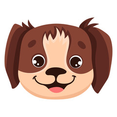 Cute Dog face 