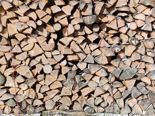 Birch firewood from the Rybinsk forest