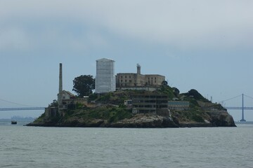 Alcatraz Island Alcatraz Island Water Sky Cloud Building