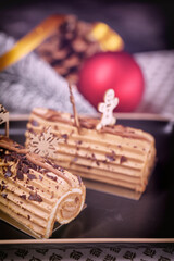 bûche de noël, pâtisserie, 2023