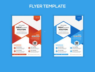 Corporate flyer template