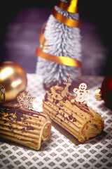 bûche de noël, pâtisserie, 2023