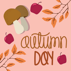 autumn day, background