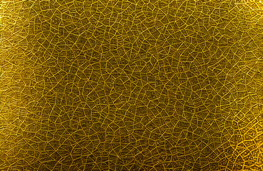 Abstract golden background. Dragon skin. 3d illustration