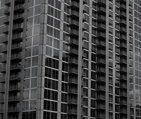 Naklejka premium Houston Downtown
