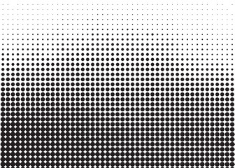 Abstract Halftone wave grunge design background banner