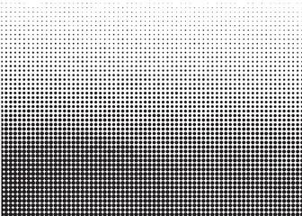 Abstract Halftone wave grunge design background banner
