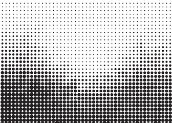 Abstract Halftone wave grunge design background banner