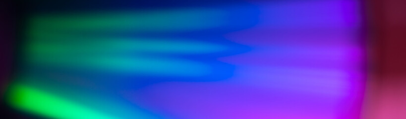 Colorful beam of light