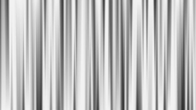 Gray black and white silk smooth curtain beautiful motion animation background video clip.