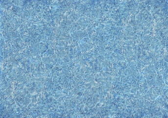 Fototapeta na wymiar 色落ちした藍染めを表現、薄縹色・ジャパンブルーのナチュラル和紙 