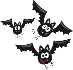 Fledermaus set, charakter