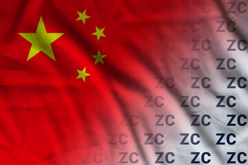 China flag ZC banner agreement