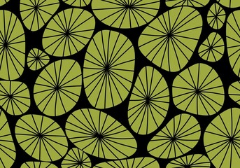 Abstract floral seamless geometric polka dots sea coral pattern for wrapping paper and kids clothes print and fabrics