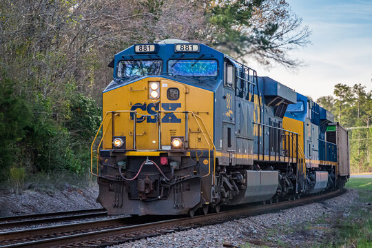 CSX Train in South Carolina