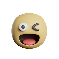 Fototapeta premium Emoticon Eye Face