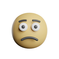 Fototapeta premium Emoticon Sad Face
