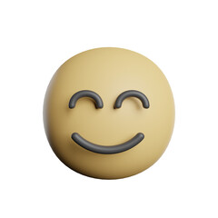 Fototapeta premium Emoticon Smiles Face