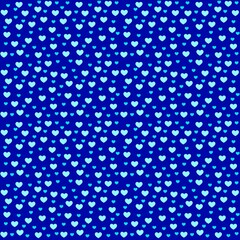 Blue hearts, hearts on blue background, blue valentine, sadness, tears, cold heart, breakup, heart attack, cardiac, hearts pattern