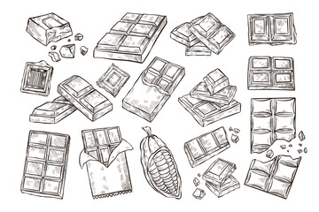 Hand Drawn Chocolate Collection