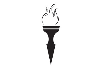 torch silhouette