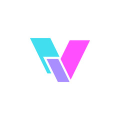 Letter V Logo Design Vector for Branding and Brand Identity