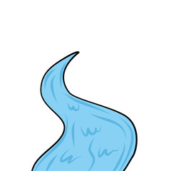 Mountain river landscape