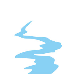 Mountain river landscape