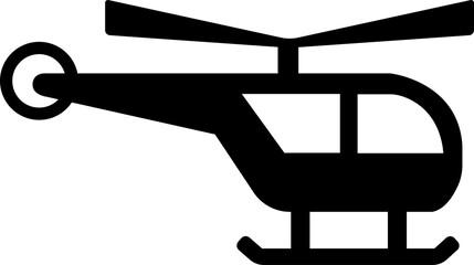 helicopter, heliport icon / public information symbol	